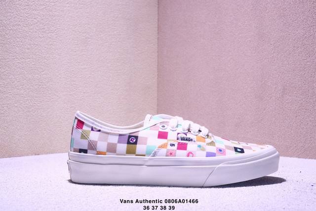 Vans Authentic comfortable, simple, non-slip and wear-resistant low-top canvas s