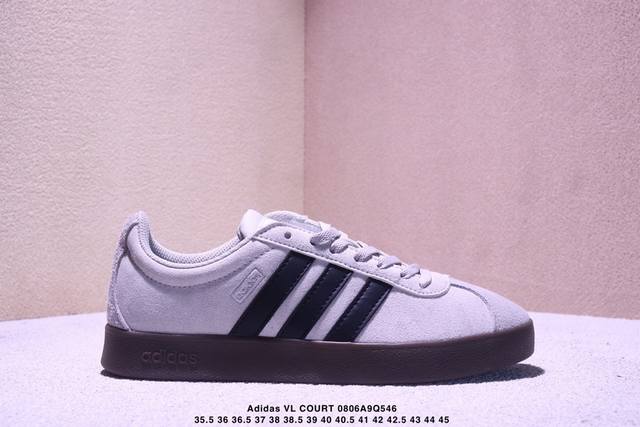Adidas Vl Court Classic Shoes Adidas sports casual sneakers German training T-to