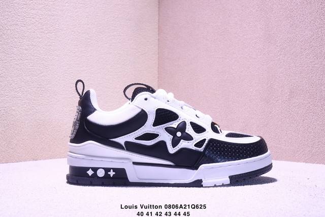 Louis Vuitton men's and women's shoes come in a sturdy drawer gift box. They fea
