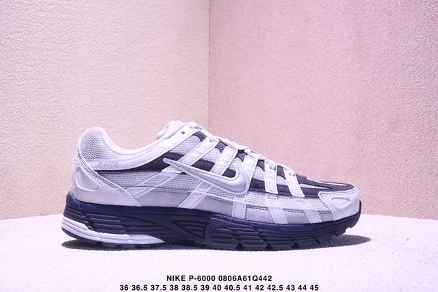 Nk P-6000 Prm Retro casual sports dad shoes # layered clear line design to get r