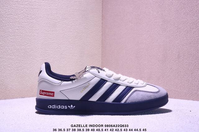 Corporate-level Adidas Originals Gazelle Indoor Indoor Lv T-toe Shoes Lv Joint