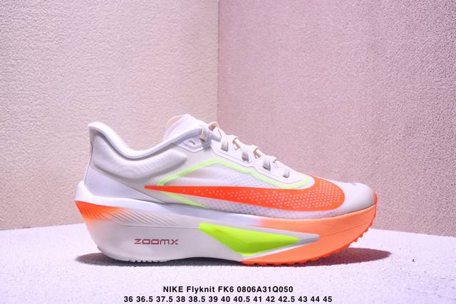 Company-level Nk Zoomx Invincible Run Flyknit Fk6 Zoom Fly 6 lightweight fly-wov