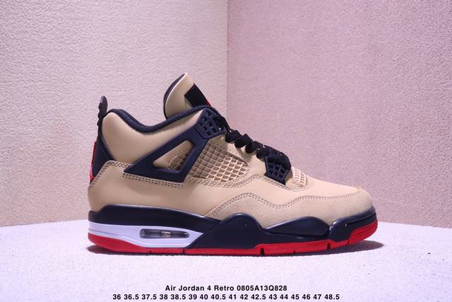 Company-grade Aj4 Air Jordan 4 Retro "Infrared" Aj4 Joe 4 men's cultural basket
