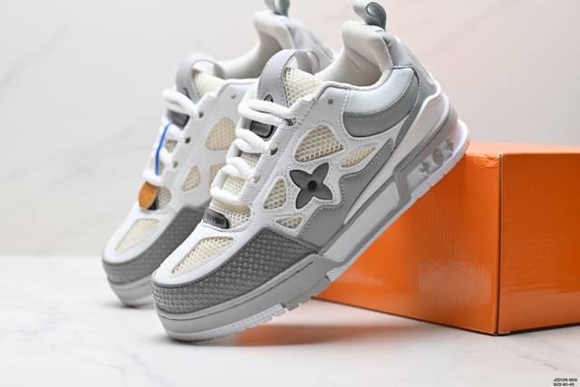 Genuine Louis Vuitton Trainer Sneaker Low New Lv Louis Vuitton Casual Sports Cu