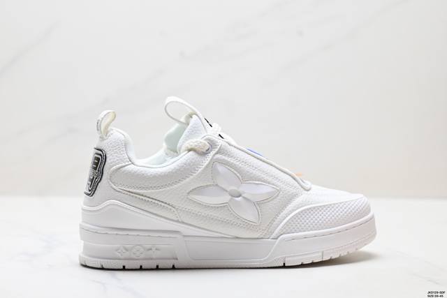 Genuine Louis Vuitton Trainer Sneaker Low New Lv Louis Vuitton Casual Sports Cu