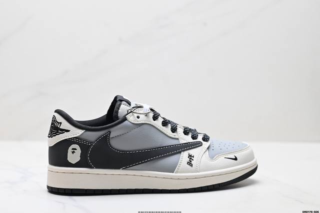 Special price Corporate-level Nike Air Jordan 1 X Travis Scott Aj1 inverted hook