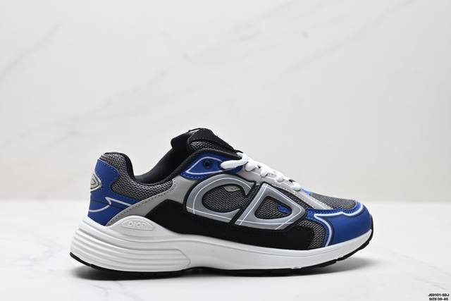 Genuine Dior B30 mesh fabric thick-soled lace-up casual low-top sneakers for me