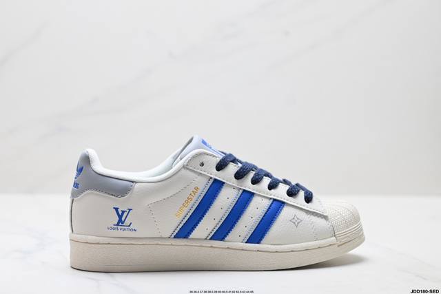 Company-level Adidas Originals Superstar Adidas clover shell head 'Diy' series