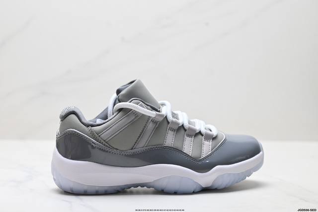 Company-level Nike Air Jordan 11 Retro Low "Concord" Aj11 generation Michael Jo