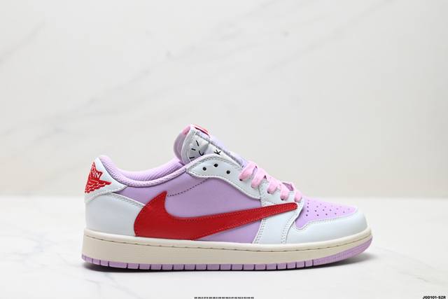 Company-level Nike Air Jordan 1 X Travis Scott Aj1 inverted hook Joe One invert