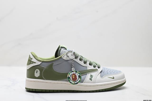 Special price Corporate-level Nike Air Jordan 1 X Travis Scott Aj1 inverted hook