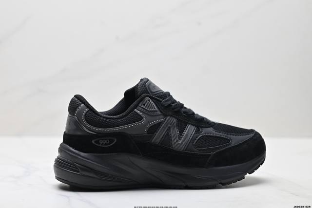 Company-level New Balance Nb 990 series New Balance retro mesh fabric pigskin lo