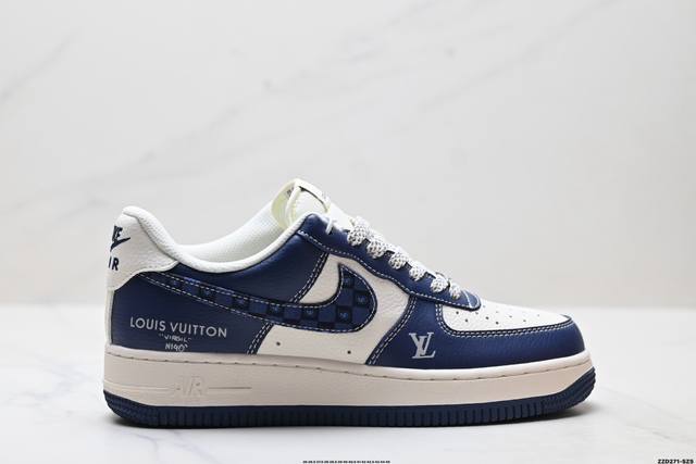 Company-level Nike Air Force 1'07 Lv8 Original last and cardboard create a pure