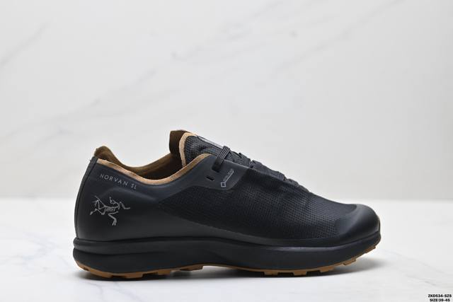 Corporate-level Arcteryx Norvan SL GTX waterproof low-top outdoor hiking boots D