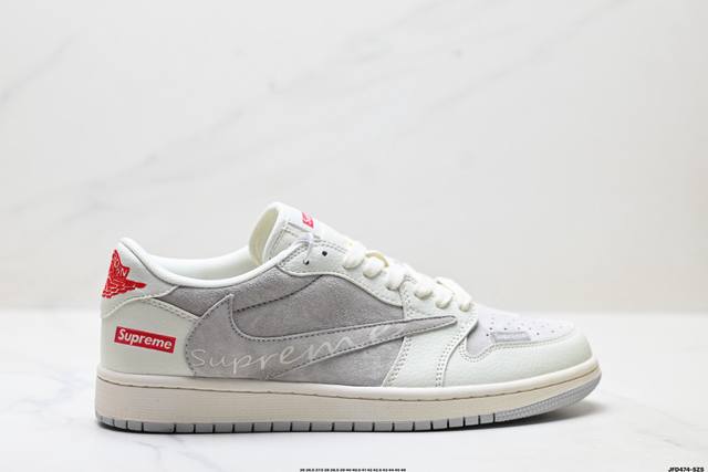 Corporate-level Nike Air Jordan 1 X Travis Scott Aj1 inverted hook Joe One inve