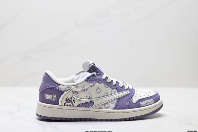 Corporate-level Nike Air Jordan 1 X Travis Scott Aj1 inverted hook Joe One inve