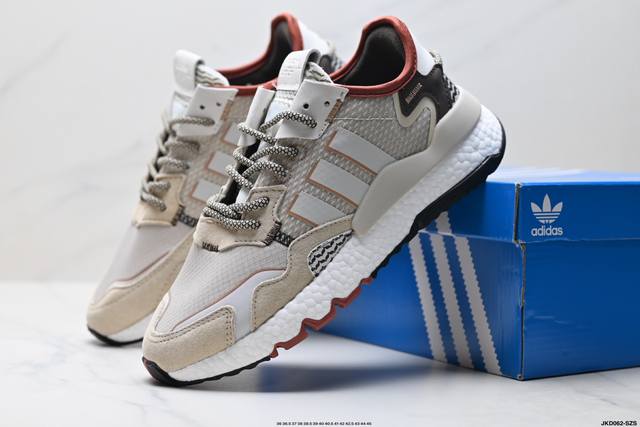 Company-level adidas Nite Jogger M classic sports running shoes. These retro run