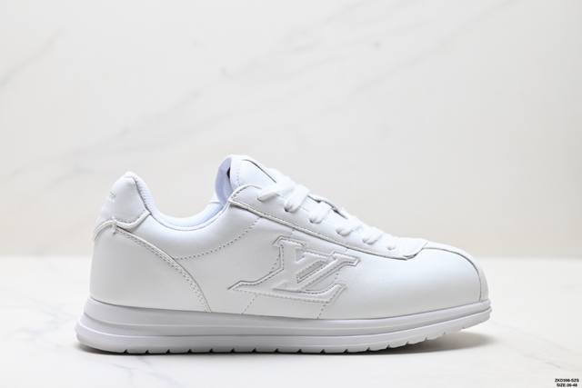 Corporate-grade Louis Vuitton x Nigo co-branded Buttersoft Fw25 round-toe lace-