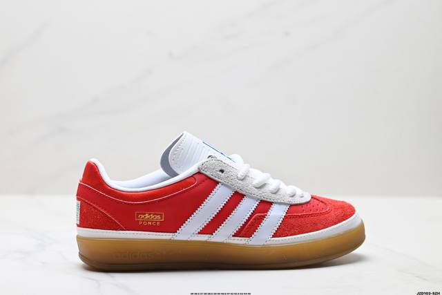 Company-level Bad Bunny X Adidas Originals Gazelle Indoor Trefoil Casual Non-sli