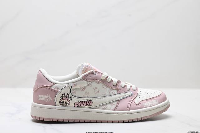 Corporate-level Nike Air Jordan 1 X Travis Scott Aj1 inverted hook Joe One inve