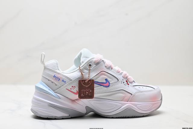 Company-level Nike M2K 'Diy' custom Tekno Nike retro trend all-match casual spo