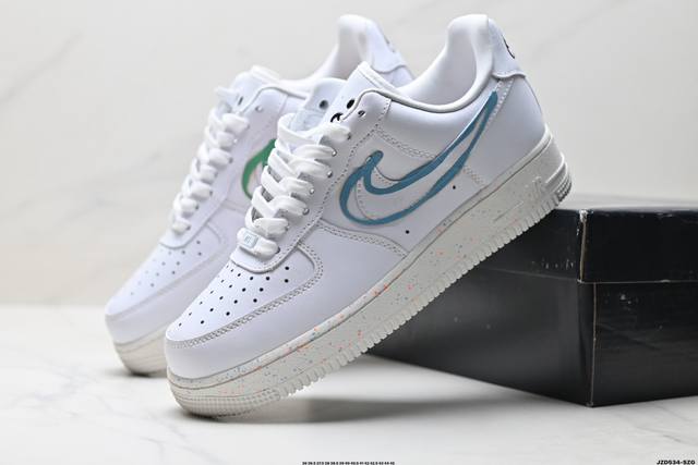 Corporate-grade Nike Air Force 1'07 low-top versatile casual sneakers. Soft, re