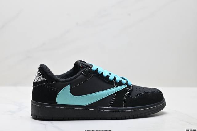 Authentic Nike Air Jordan 1 X Travis Scott Aj1 inverted hook Joe 1 inverted hook