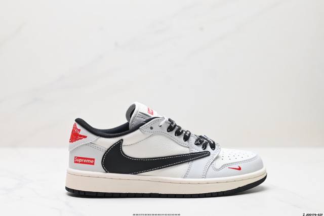 Special price Company-level Nike Air Jordan 1 X Travis Scott Aj1 inverted hook J