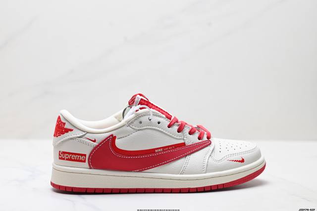 Special price Company-level Nike Air Jordan 1 X Travis Scott Aj1 inverted hook J