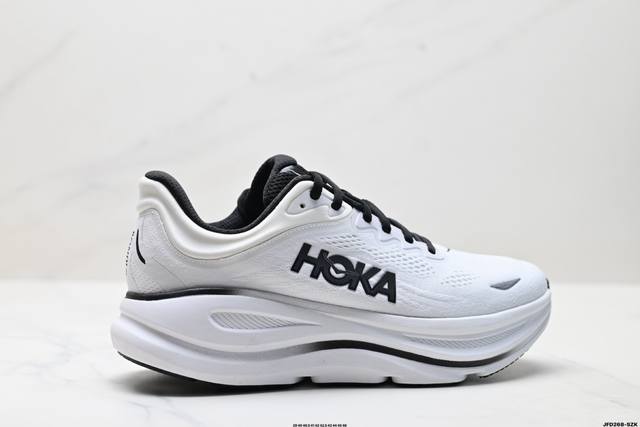 Company-level Hoka One One Bondi 9 Retro Comfortable Non-slip Wear-resistant Low