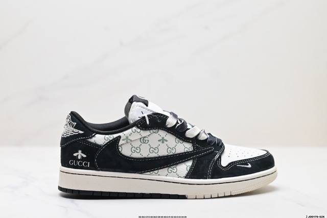 Special price Company-level Nike Air Jordan 1 X Travis Scott Aj1 inverted hook J