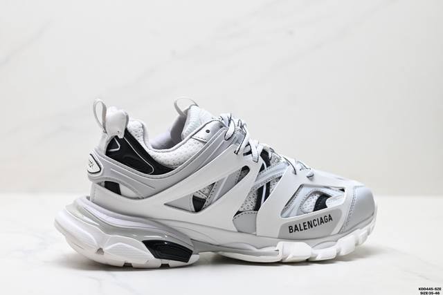 Purely original Balenciaga Track Trail round-toe lace-up low-top retro dad shoes