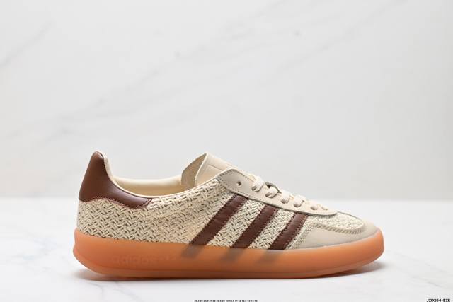 Company-level Adidas Originals Gazelle Indoor clover casual non-slip and wear-re