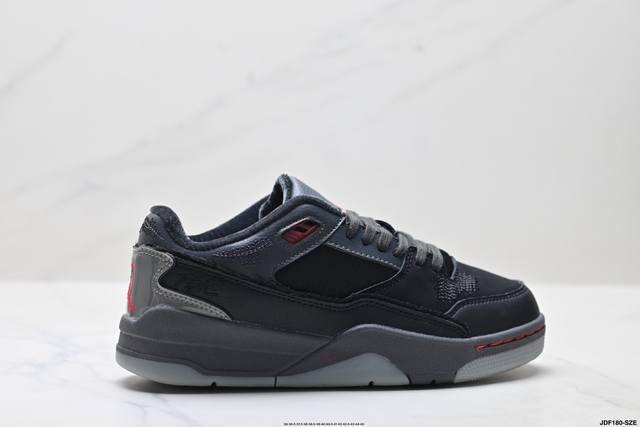 Authentic Who Decides War x Nike Jordan Flight Court Ate with non-slip wear-resi
