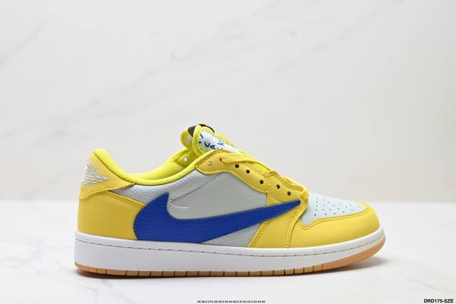 Authentic Nike Air Jordan 1 X Travis Scott Aj1 inverted hook Joe 1 inverted hook