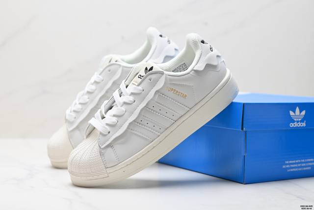 Genuine Adidas Originals Superstar Shell Toe Series Low-top Classic All-match C