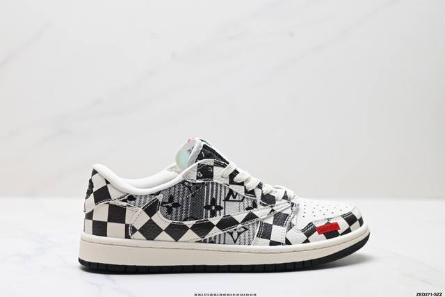 Corporate-level Nike Air Jordan 1 X Travis Scott Aj1 inverted hook Joe One inve
