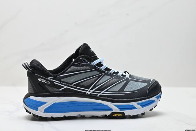 Corporate-level Hoka Mafate Speed Three 2 ultra-light thick-soled lightweight mo