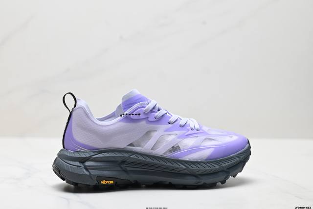 Company-level Satisfy X Hoka Running Mafate Trail new color mesh breathable spor