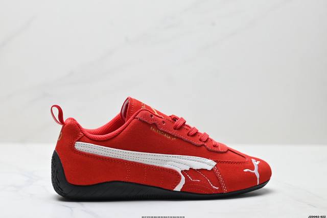 Company-level Puma X Balenciaga Speedcat series thin-soled shoes, cowhide suede