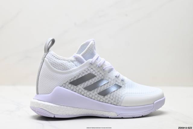 Company-level Adidas Crazyflight Mid shock-absorbing and non-slip mid-cut Adidas