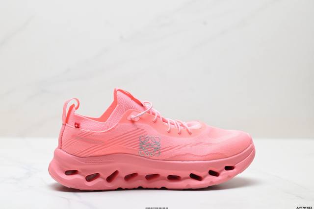 Genuine Loewe x On Cloudtilt lightweight sports casual shoes DDD. The sole is v