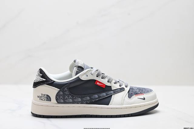 Corporate-level Nike Air Jordan 1 X Travis Scott Aj1 inverted hook Joe One inve