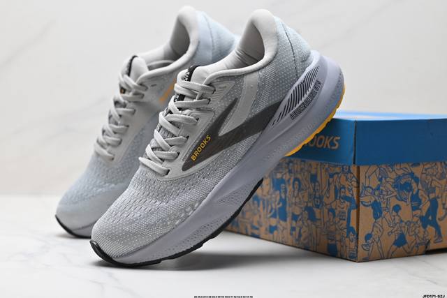 Company-level Brooks Adrenaline GTS 24 running shoes cushioning marathon nitroge