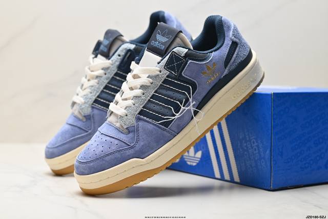 Genuine Adidas Forum Low Cl Adidas Trefoil low-top classic retro sneakers men's