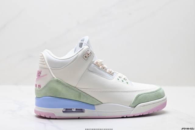 Company-level Air Jordan 3 Retro Michael Jordan Aj3 generation mid-top retro ca