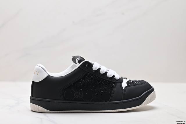Company-level Gucci Distressed Screener Sneaker Gucci Dirty Shoes Series Officia
