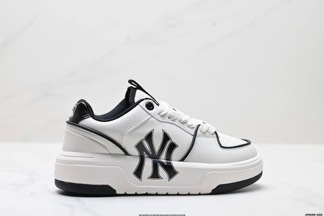 Company-level Mlb Chunky Liner Denim trendy all-match thick-soled height-enhanci