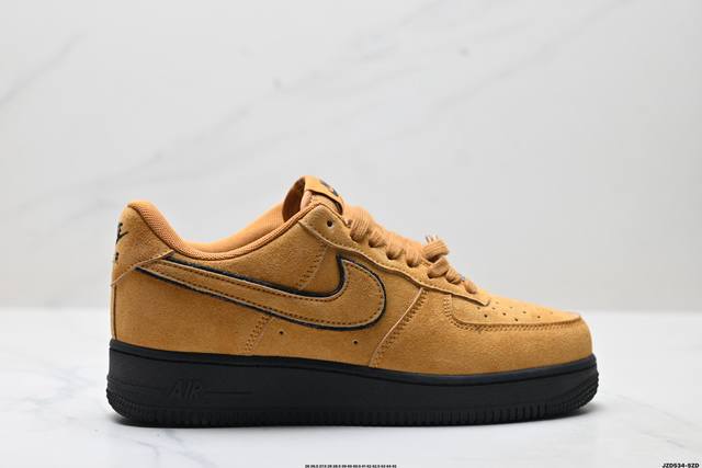 Corporate-grade Nike Air Force 1'07 low-top versatile casual sneaker. Soft, spr