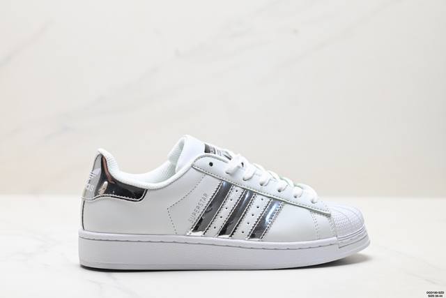 Genuine Adidas Originals Superstar Shell Toe Series Low-top Classic All-match C
